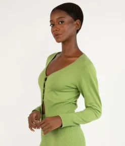 PAULINA Women's Bamboo V-neck Cardigan