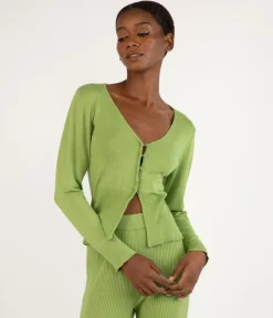 PAULINA Women's Bamboo V-neck Cardigan