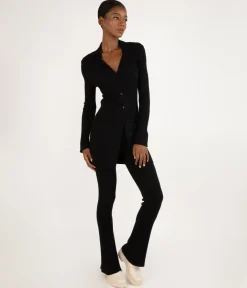 PEARL Women's Bamboo Ribbed Cardigan