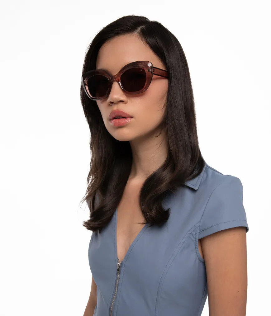 RAKEL-2 Recycled Cat-Eye Sunglasses