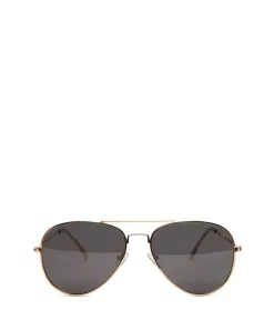 SADIE Metal Aviator Sunglasses