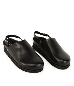 SARO Women's Vegan Mule Shoes
