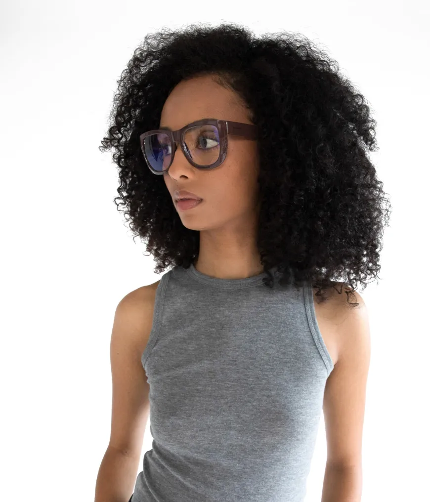 SAVA-3 Recycled Wayfarer Reading Glasses