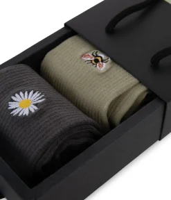 SOCK SET Organic Cotton Socks Box Set | Color Mix