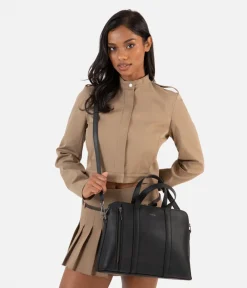 SONA Vegan Satchel Briefcase - Arbor