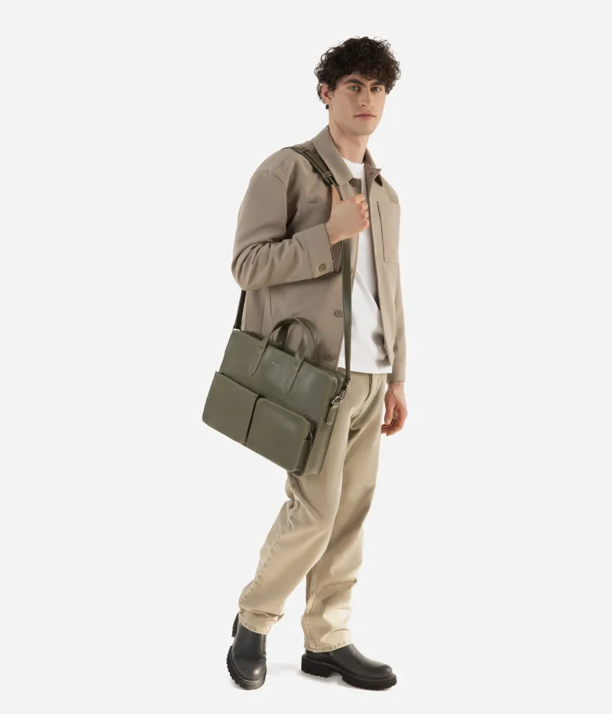 SOREN Vegan Briefcase - Vintage
