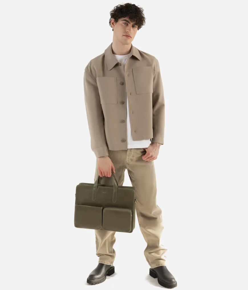 SOREN Vegan Briefcase - Vintage