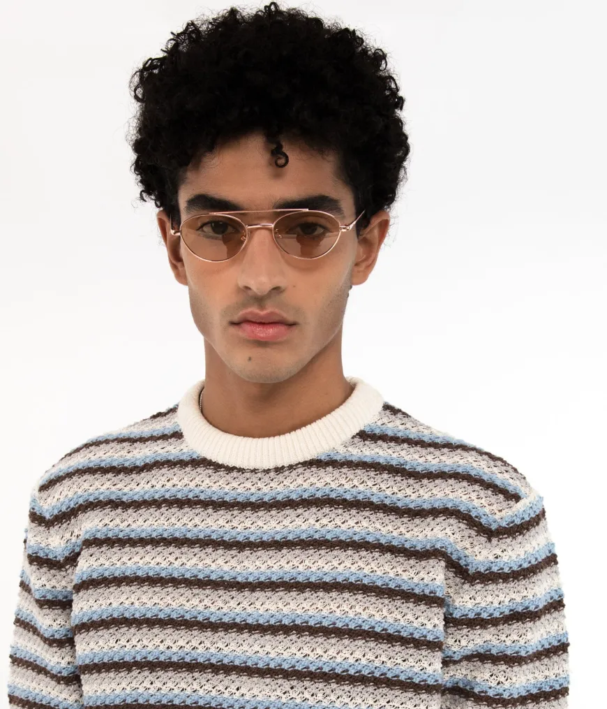 SUZI Oval Sunglasses
