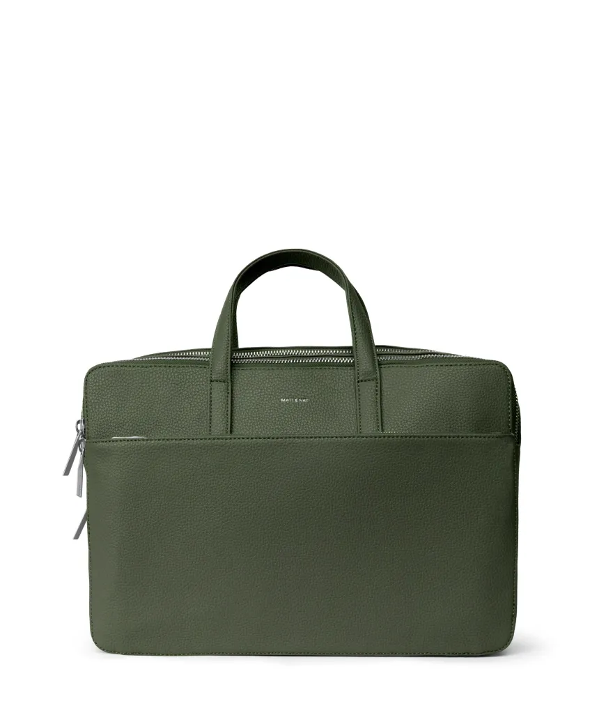 TOM Vegan Briefcase - Purity