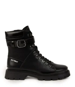 TOMEI Women's Vegan Combat Boots