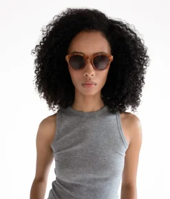 YAN-2 Recycled Round Sunglasses
